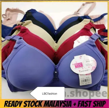 Bra Plus Size BC Cup Bra Non Wired Wireless Bra Thin Sponge/Baju