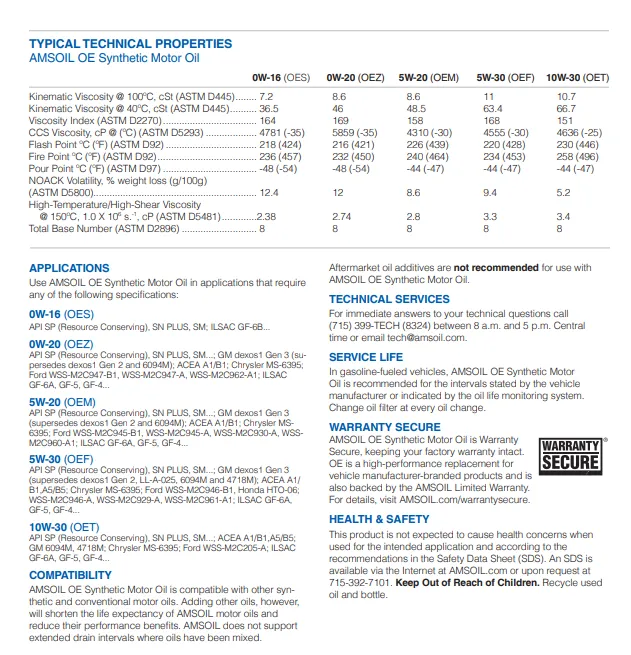 Amsoil EABP100 The Ea ByPass Oil Filter (EaBP)