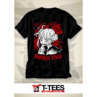 เสื้อยืดผ้าฝ้ายเสื้อยืด ลายการ์ตูนอนิเมะ My Hero Academia Himiko TogaL XL XXL 3XL  0D4L