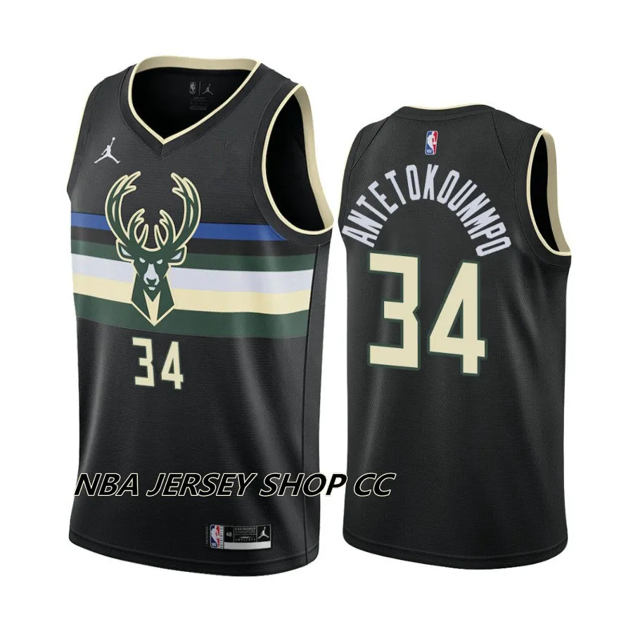 Milwaukee Bucks Jordan Statement Edition Swingman Jersey - Black - Giannis  Antetokounmpo - Unisex