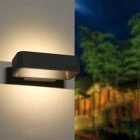 Outside Wall Light  Aluminum Up/Down Outdoor Wall Light IP54 Waterproof Exterior Lamp For Porch Balcony Patio Garage