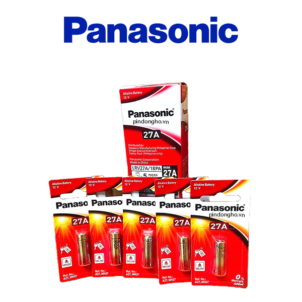 Pin A27 Panasonic alkaline: Với Pin A27 Panasonic alkaline, bạn sẽ không còn phải lo lắng về việc pin sẽ sớm hết hoặc không cung cấp đủ năng lượng cho thiết bị điện tử của bạn. Thương hiệu nổi tiếng Panasonic cam kết mang đến cho bạn chất lượng và hiệu suất tốt nhất.