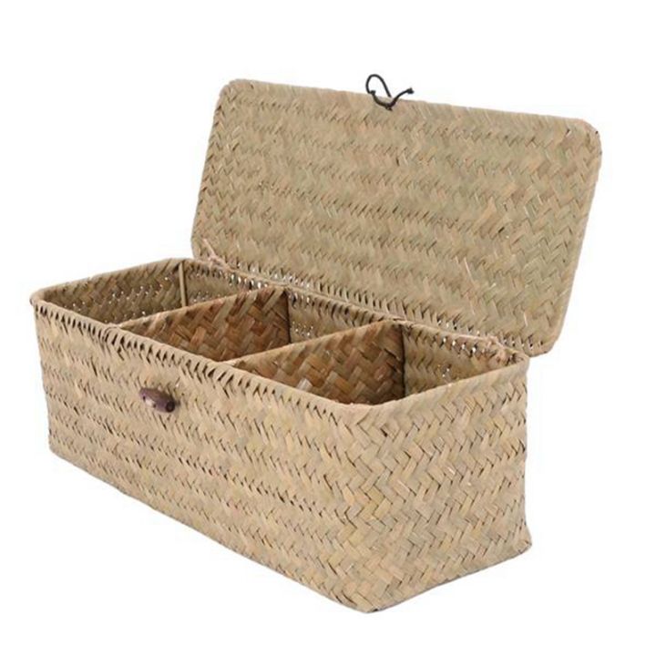 2x-toilet-paper-basket-3-plaid-rattan-toilet-bathroom-storage-organizer-basket-jewelry-cosmetic-storage-basket