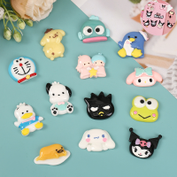 Sanrio Figuer Resin Cartoon Toy Diy Phone Case Ornament Decor Fridge Accessories