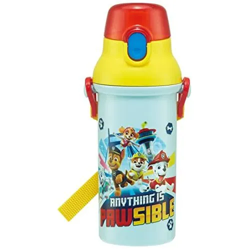 Skater water bottle 480ml Rapunzel 23 antibacterial plastic