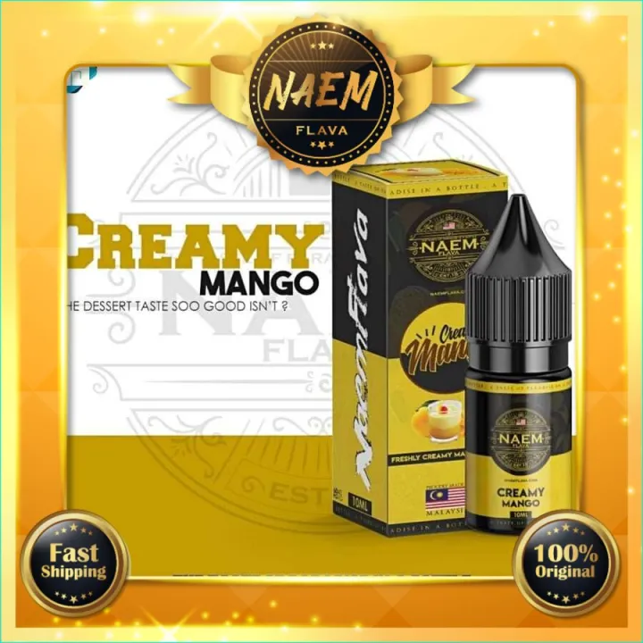 【READY STOCK】 Naem Flava Salt Edition Green Mango / Creamy Mango Flavor ...