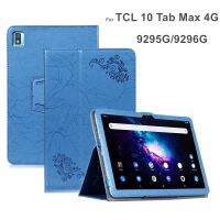 BNVBNCVBNXFBDRFH เคสสำหรับ TCL 10 Tab Max 4G 10.36 9295G 9296G 9295หนัง Pu Casing Tablet ฝาครอบขาตั้งพับได้สำหรับ Tcl 10 Tab Max ปกป้องเปลือก