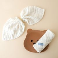 ∈◐♧ Baby Towel Infant Cotton Burp Cloth Multi-Use Wash Cloth Face Towel High Absorbent Feeding Towel Sweat Wipe Cloths 5pcs X90C