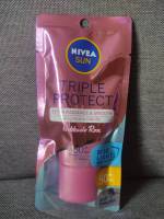 Nivea Sun Triple Protect Spf 50+ Pa+++ 15 ml. นีเวีย ซัน ทริปเปิ้ล โพรเท็ค เอสพีเอฟ50+ พีเอ+++ ครีมกันแดด กันแดด