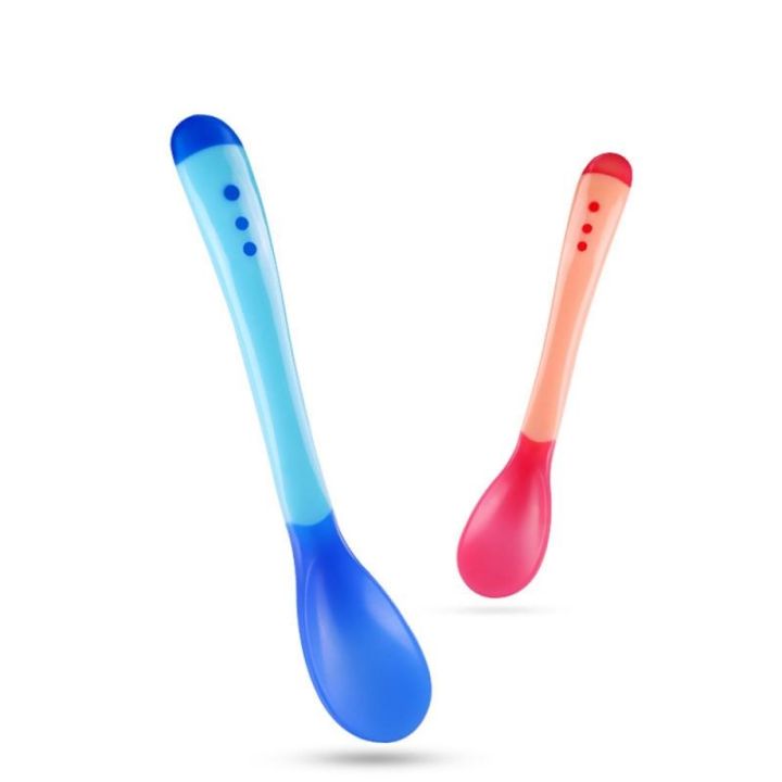 cw-baby-bottle-feeder-silicone-spoons-newborn-infant-feeding-safety-toddler-temperature-sensing-utensils