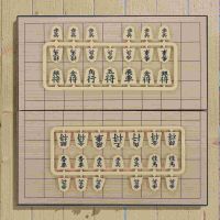 Shogi หมากรุกแม่เหล็กญี่ปุ่นพับได้พกพาสะดวกชุดเกมกระดานเดินทางสำหรับครอบครัวเกมหมากรุกสากลขนาด25ซม.