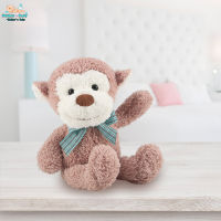 M-Baby ของขวัญตกแต่ง Boneka Mainan หมี32ซม. ของขวัญตุ๊กตาสัตว์ยัดไส้เหมือนจริงสำหรับคริสต์มาสวันเกิดปีใหม่