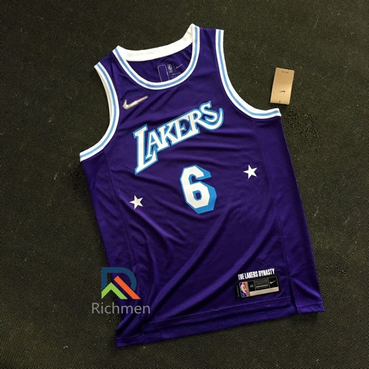 Lebron James Los Angeles Lakers Jersey purple