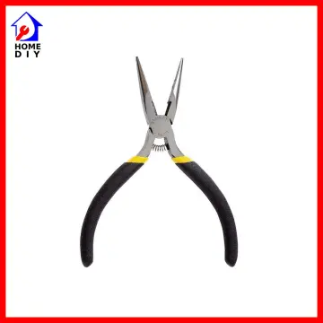 Needle Nose Pliers 5''/125mm Long Nose Pliers Multi Forceps Repair Hand  Too.-lq