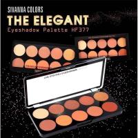 sivanna colors The Elegant Eyeshadow Palette (HF377) / ซีเวนน่าคัลเลอร์ ดิ อิลิเกนอายแชโดว์พาเลท พาเลทตา อายแชโดว์ อายแชโด ตกแต่งตา ทาตา ที่ทาตา เมคอัพ ขายดี