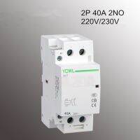 2P 40a 220V/230V 400V ~ 50/60Hz ราง Din บ้านโรงแรม Modular Ac Contactor Wct 2no