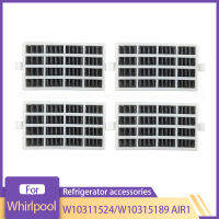 ตู้เย็นกรองอากาศสำหรับ Whirlpool W10311524 W10315189 W10335147 AIR1ตู้เย็น Fresh Flow Air Filter อุปกรณ์ทำความสะอาด