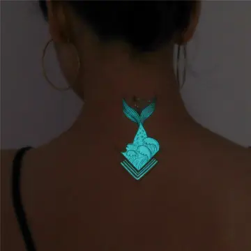 light blue tattoos on dark skinTikTok Search
