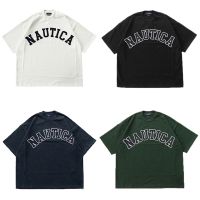 Original NAUTICA embroidery 330g loose short-sleeved T-shirt summer cityboyNAUTICA