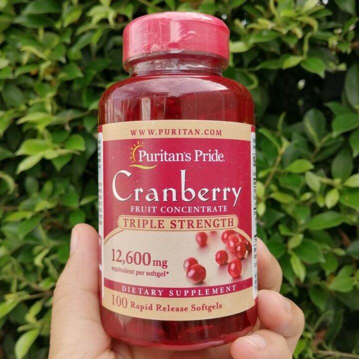 สารสกัดแครนเบอร์รี่เข้มข้น Triple Strength Cranberry Fruit Concentrate