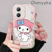 เคส Chenyyka สำหรับ Infinix เคสสำหรับ20i Infinix ขายดี20 Hot Play Hot 30 30i Hot 30 Play เคสลายการ์ตูนน่ารักสีชมพูเมโลดี้เนื้อครีมเคสโทรศัพท์โปร่งใสมีในสต็อกเหมาะสำหรับเด็กผู้ชายและเด็กผู้หญิงเคสซิลิโคนอ่อนชัดเจนกันกระแทก