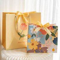 [COD] Small fresh bag gift paper clothes with bow