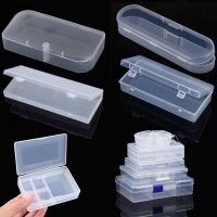 DiY Small Square Clear Plastic Storage Box For Jewelry Diamond Embroidery Craft Bead Pill Home Storage Accessories