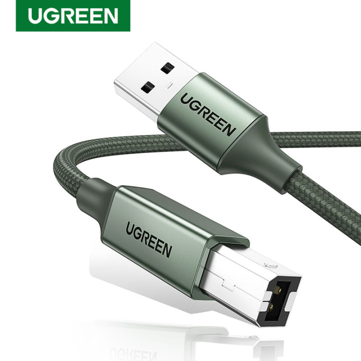 Ugreen Usb Printer Cable Usb Type B Male To A Male Usb 3.0 2.0 Cable For  Canon Epson Hp Zjiang Label Printer Dac Usb Printer | Lazada.Vn