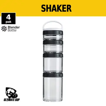 BlenderBottle GoStak Starter 4pak Black Portable Containers