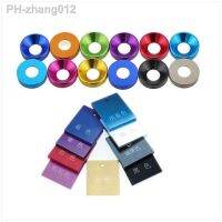 Anodized colourful washer Countersunk Head Bolt Aluminum flat Round Gasket M2 M2.5 M3 M4 M5 M6 M8