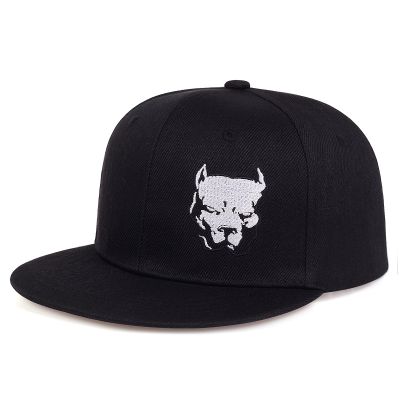 Adjustable Hip-hop Hat Snapback Cartoon Embroidery Baseball Cap Mens Outdoor Sports Hats Flat Brim Hat Golf Caps