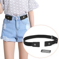 【CW】 Adult Stretch Invisible Lazy Elastic Jeans Buckle Ladies Men  39;s