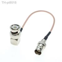 ✖◇♙  RG316 BNC Male Right Angle to BNC FEMALE Connector Lot Coaxial Jumper RF Pigtail Cable