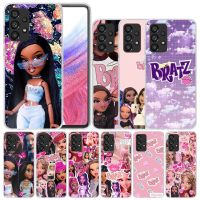 Nancy Electron】เคสนิ่มลายตุ๊กตา Bratz สำหรับ Samsung Galaxy A52 A53 A54 A12 A13 A14เคสโทรศัพท์ A32 A33 A34 A22 A23 A04S A03S A02S ปลอก