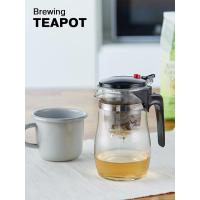 stx กาน้ำชา กาชงชา ที่ชงชา กาน้ำทรงกลมแบบใส 750 มล. Brewing Tea Pot 750 ml.