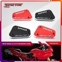 ♤ Front Brake Clutch Reservoir Cover Caps For Ducati Streetfighter 848 1100 S GT1000 Multistrada 1000DS 1100/S Motorcycle Parts