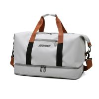 Men and Womens Travel Bag with Shoe Compartment Sport Tote Gym Handbag Large Capacity Weekender Overnight Shoulder Bag