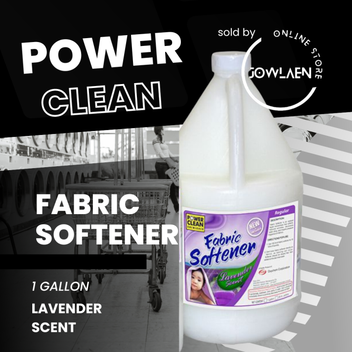 PowerClean Fabric Softener Lavender In 1 Gallon Bottle (sold By Jowlaen ...