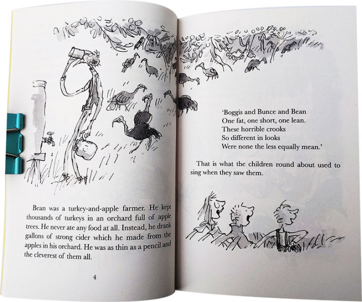 english-original-fantasy-mr-fox-the-great-mr-fox-the-great-father-of-the-fox-roald-dahl-young-childrens-literature-novels-chapter-book