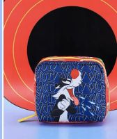 Lesportsac 2023 กระเป๋าเครื่องสำอางใหม่กระเป๋าคลัทช์พิมพ์ลายแฟชั่นขนาดกะทัดรัดกระเป๋าเครื่องสำอาง2706ขนาดกลาง