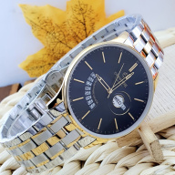 Đồng hồ nam siêu mỏng Sunrise 1127SA 2 lịch kính Sapphire chống xước thumbnail