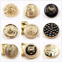 N171121   10pcs Metal buttons  clothing accessories DIY handmade materials   Suit coat buttons  fashion decorative buttons Haberdashery