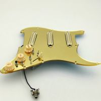 WK-Golden mirror Stra Guitar Pickups fully loaded pickguard Humbucker Pickups Multifunctional push-pull single cut switch