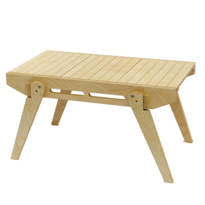 [Leeo wood] igt table walnut color 750*400*300 1EA