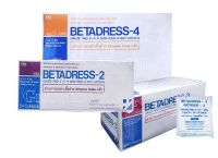 BETADRESS ผ้าก๊อซปิดแผล แบบ Sterile ชนิดแผ่นแยกชิ้นผ่านการฆ่าเชื้อ 10 ชิ้น 10ห่อ 1 กล่อง