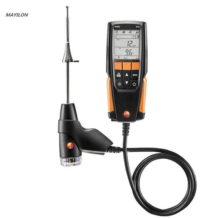 Testo 310 Flue Gas Combustion Analyzer Measuring Range 0 To 4000 Ppm