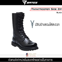 Bates รุ่น Mens 11" Paratrooper Side Zip ของแท้ แบรนด์ USA รองเท้าผู้ชาย รองเท้าทหาร  รองเท้าตำรวจ รองเท้าคอมแบท ขัดเงา รองเท้าหนัง รองเท้าบูธ รองเท้าเดินป่า