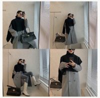 Factory Outlet Gifts Autumn And Winter Pullback, Warm Shawl Knitted Lady Cape Thick New Irregular Cloak, High -Neck Net