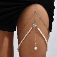 【CW】✁♠  Leg Chains Fashion Snake Turquoise Tassel Chain  Jewelry