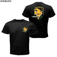 The Metal Solid Snake 5 V Foxhound Special Force Group Fox Hound Tshirt Hot Selling Fitness Clothing Print Tee Shirts